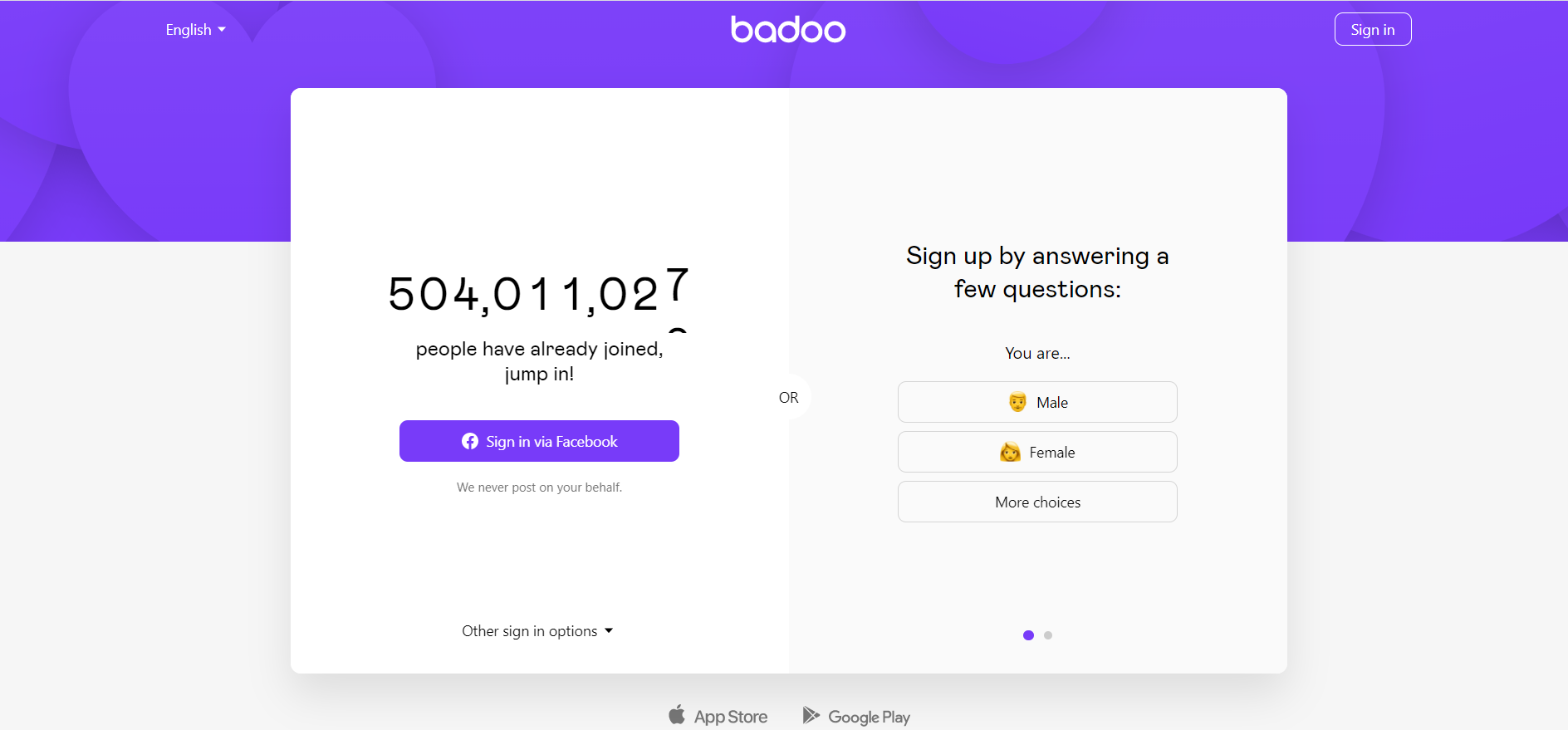Badoo Login - Sign Up – How To Create Account – www.Badoo.com