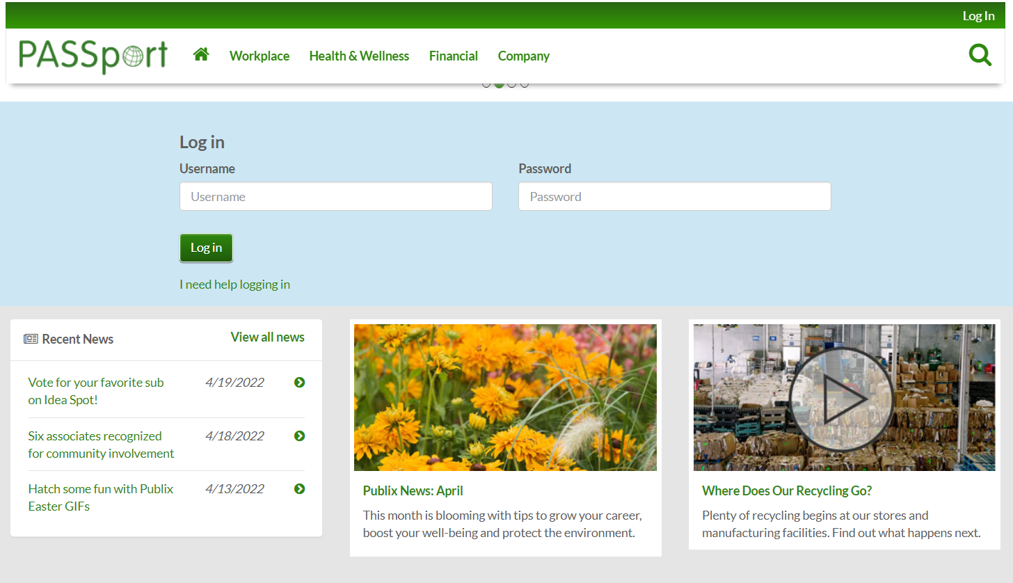 Publix Employee Login Portal Login Publix Passport www publix Publix Employee Login Portal Login Publix Passport www publix