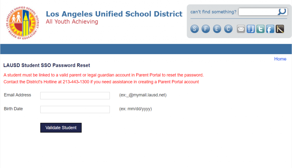 LAUSD Student Portal Login Helpful Guide To LAUSD Student Parents 