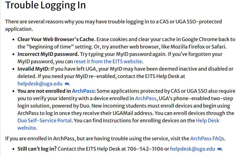 ELC UGA Student Portal Login Guide – Athena Email University of Georgia 3 How To Reset UGA eLC Portal Forgotten Password?