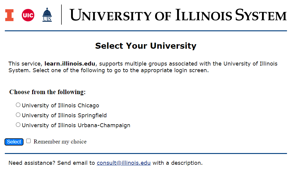 How to Login to UIUC Student Self-Service Portal