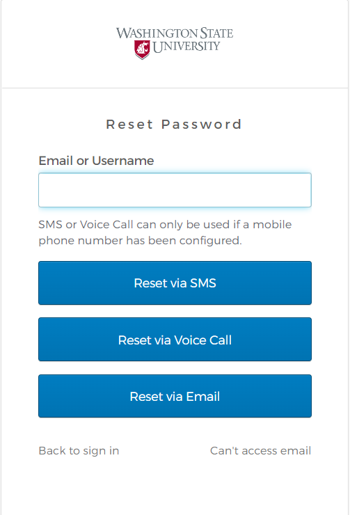 MyWSU Student Portal login.wsu.edu – WSU Email - Washington State University 3 How to Reset Your myWSU Account Forgotten Password?