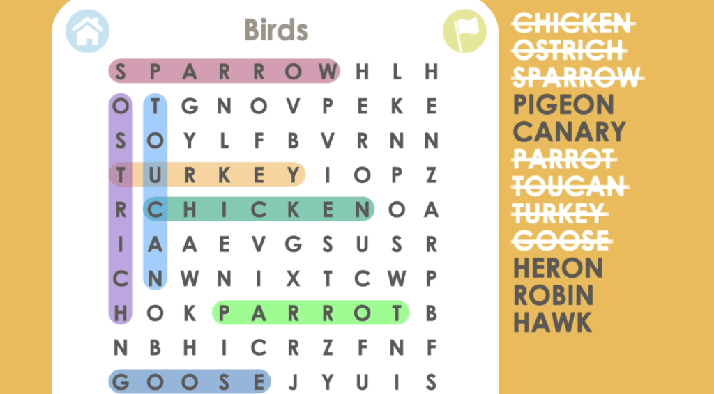 Cool Math Game Word Search